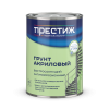 Грунт акриловый антикоррозионный быстросохнущий ПРЕСТИЖ серый 0,9 кг