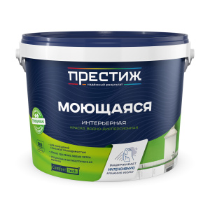 Краска акриловая моющаяся W4 ПРЕСТИЖ 13 кг