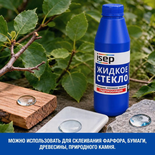 Жидкое стекло ИСЕП-Колор 1,3 кг