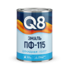 Эмаль ПФ-115 ФОРМУЛА Q8 чёрная 0,8 кг